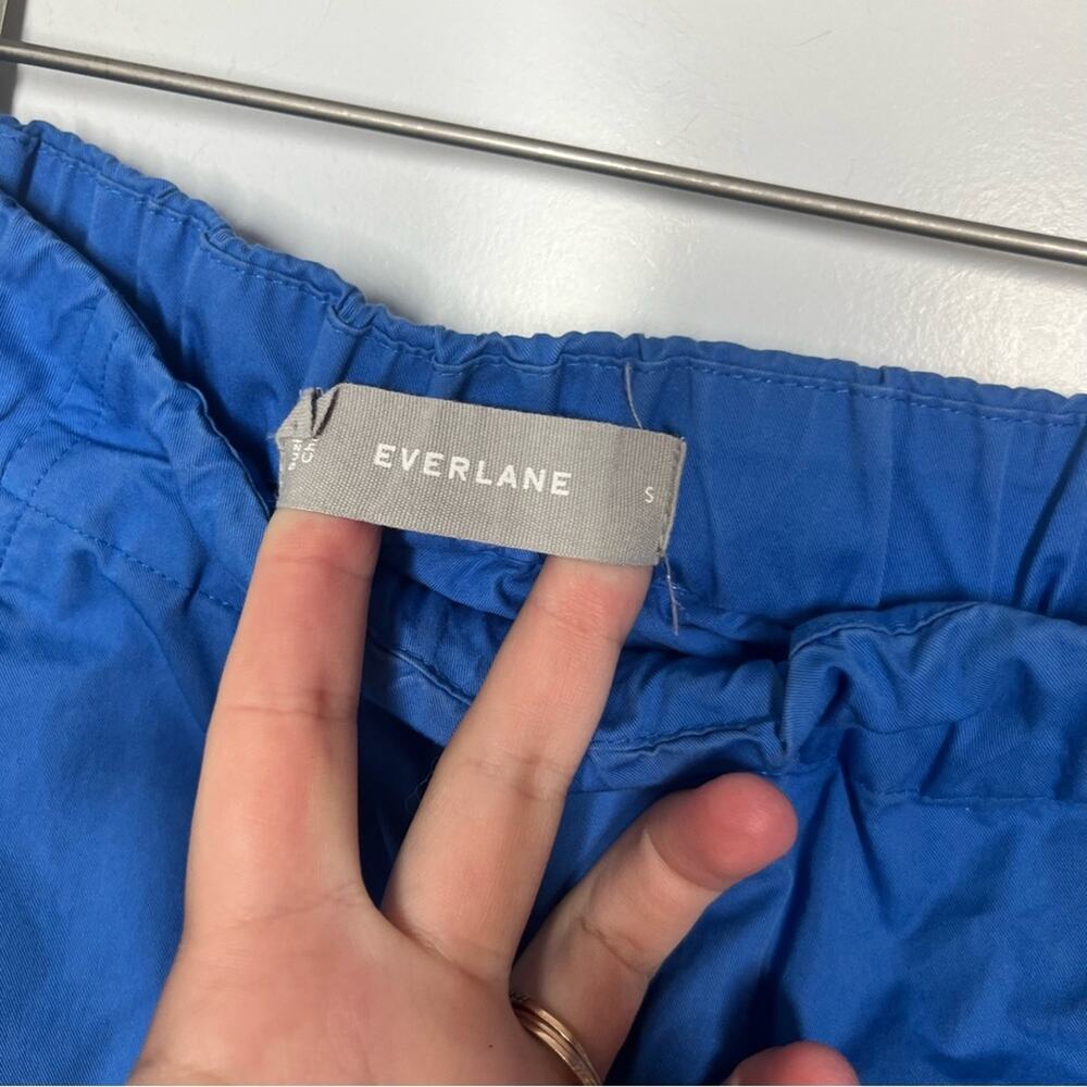 Everlane Cobalt Blue Elastic Waist Pocket Aline Skirt Size Small - Picture 3 of 5